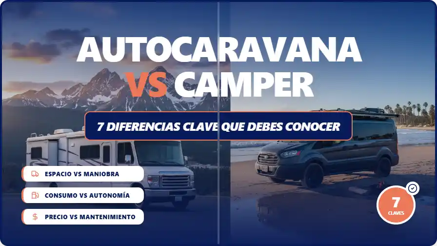 Autocaravana vs Camper: 7 Diferencias Clave que Debes Conocer Antes de Elegir