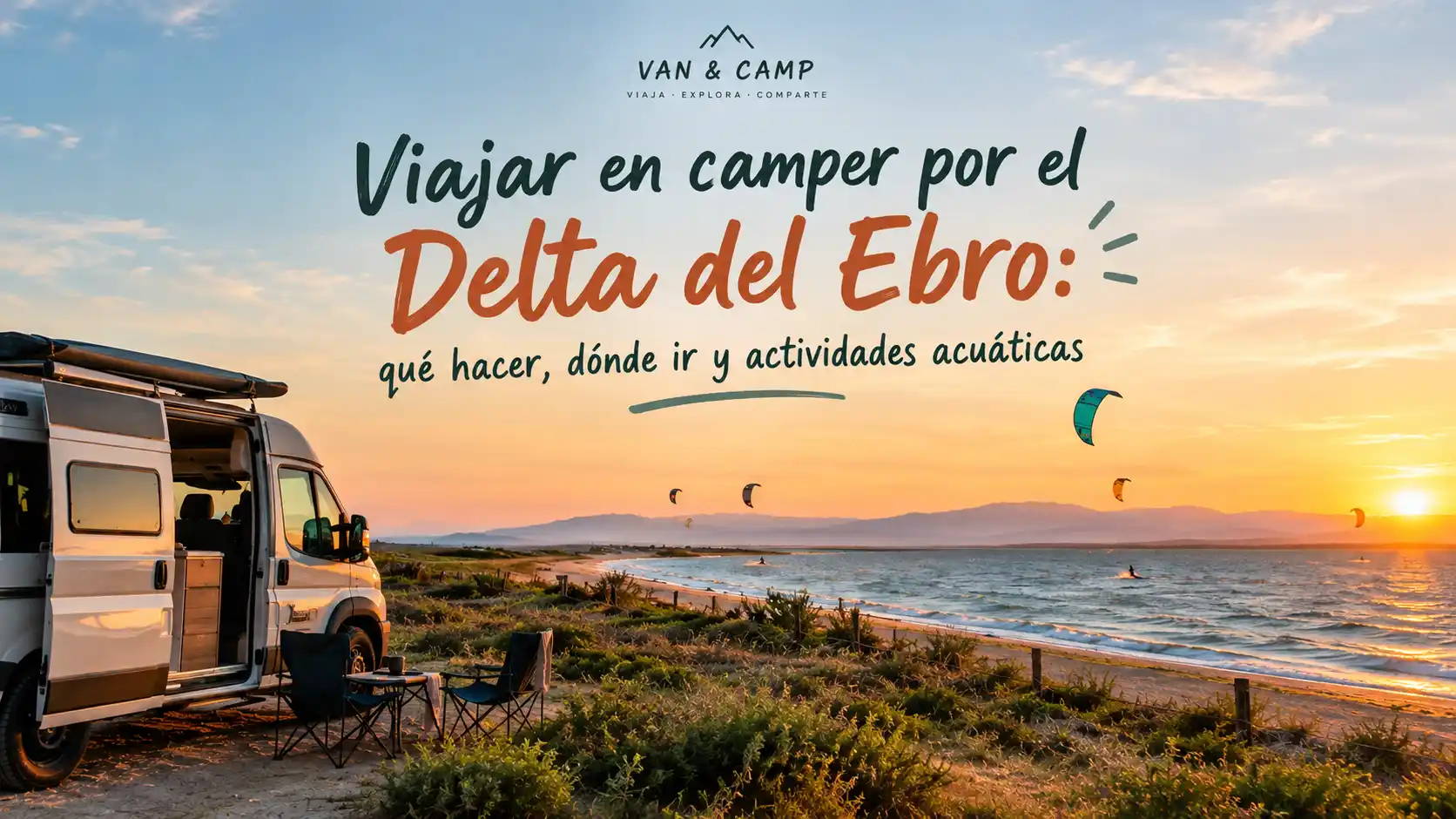 Viajar en camper por el Delta del Ebro: qué hacer y dónde ir